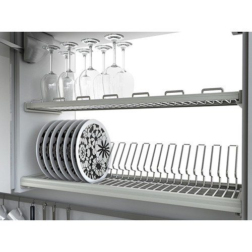 Карго фасад 150 з доводчиком Inoxa Ellite 5104ЕY титан