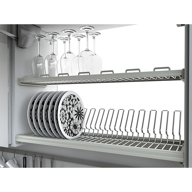 Карго фасад 150 з доводчиком Inoxa Ellite 5104ЕY титан