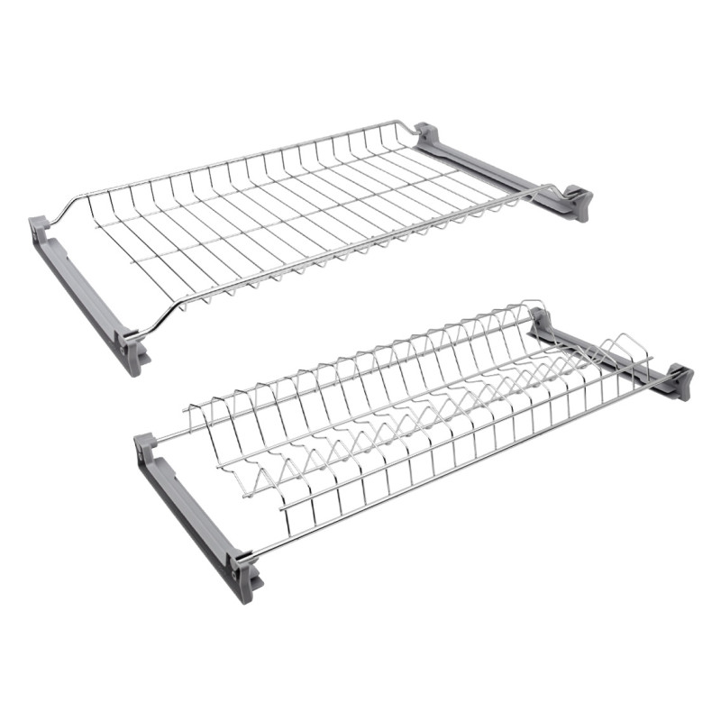 Карго 200 з доводчиком Inoxa Ellite 5104ЕY хром/білий