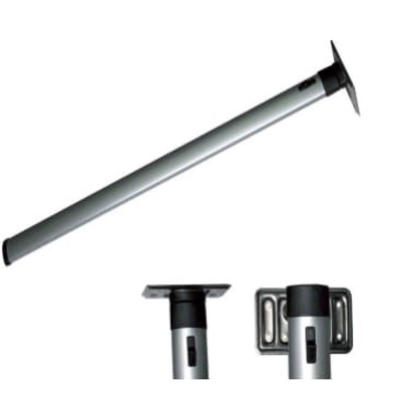 Пропуск для кабелю врізний Virno Lines 80/80 браш сатин нікель